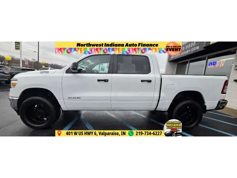 White 2024 RAM 1500 BIG HORN for sale in Merrillville, IN
