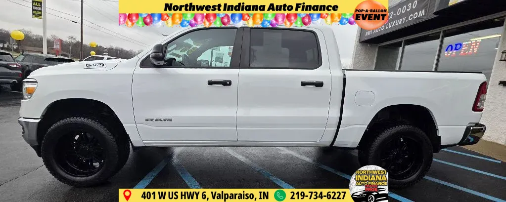 White 2024 RAM 1500 BIG HORN for sale in Merrillville, IN
