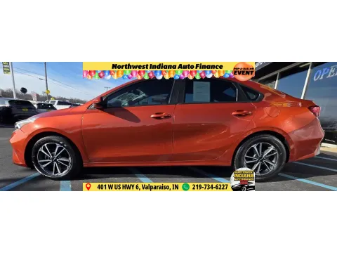 Orange 2023 KIA FORTE LX for sale in Merrillville, IN