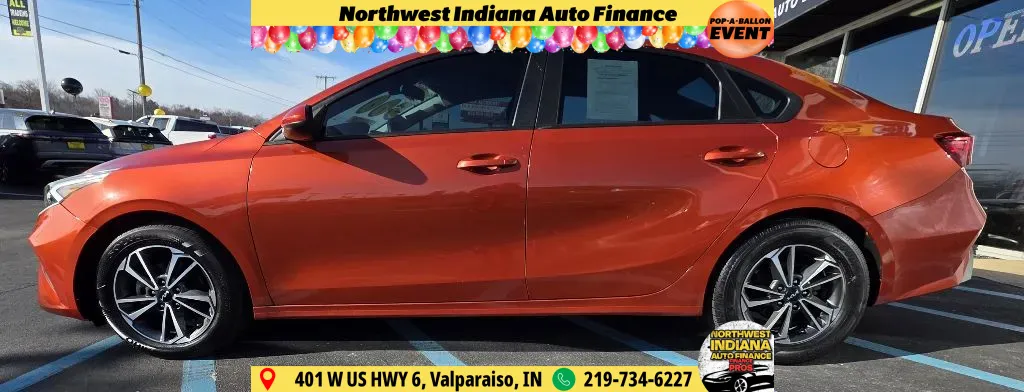 Orange 2023 KIA FORTE LX for sale in Merrillville, IN