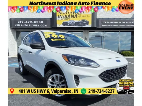 White 2021 FORD ESCAPE S for sale in Merrillville, IN