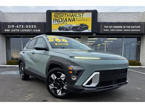 Green 2024 HYUNDAI KONA SEL for sale in Merrillville, IN