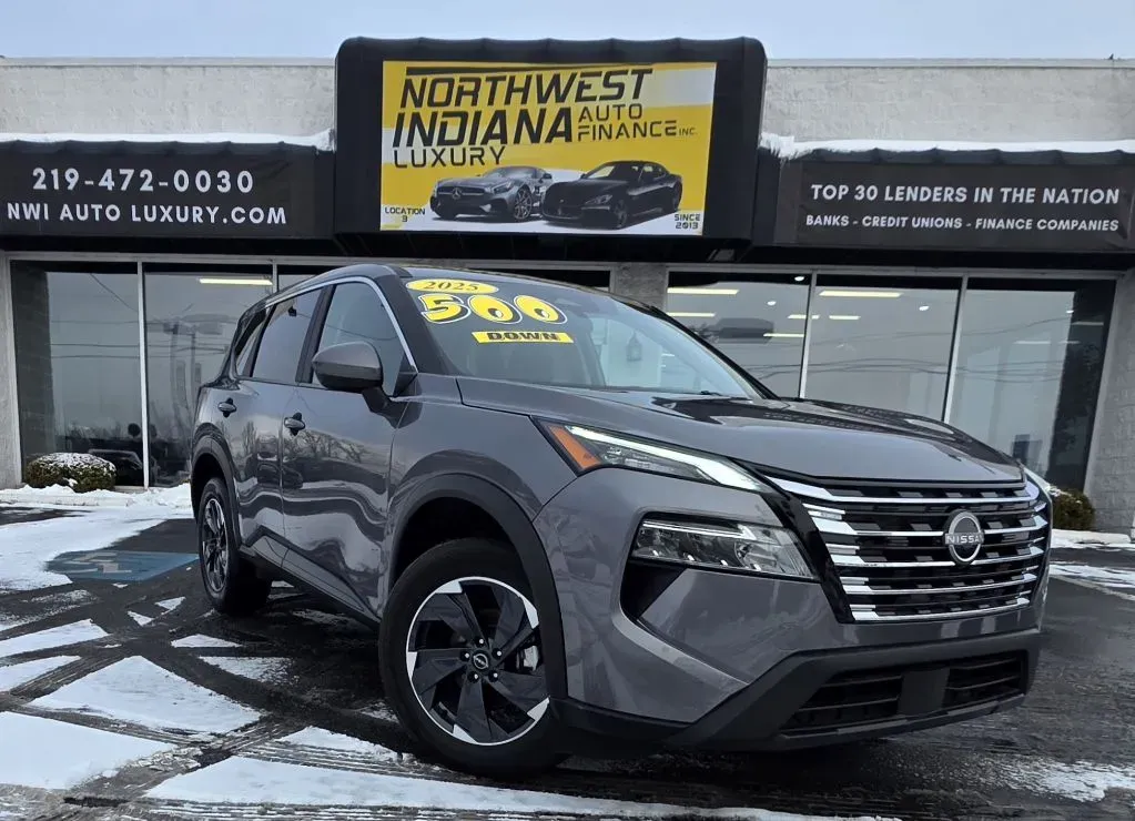Gray 2025 NISSAN ROGUE SV for sale in Merrillville, IN