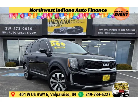 Black 2022 KIA TELLURIDE EX for sale in Merrillville, IN