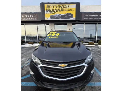 Blue 2021 CHEVROLET EQUINOX LT for sale in Merrillville, IN