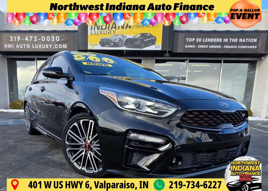 Black 2020 KIA FORTE GT2 for sale in Merrillville, IN
