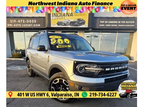 Silver 2023 FORD BRONCO SPORT OUTER BANKS for sale in Merrillville, IN