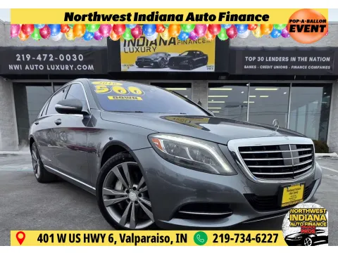 White 2016 MERCEDES-BENZ S-CLASS S 550 4MATIC for sale in Merrillville, IN