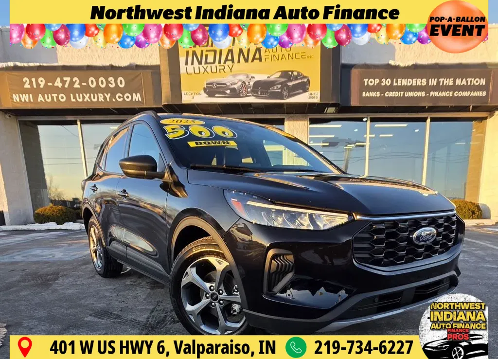 Black 2025 FORD ESCAPE ST-LINE for sale in Merrillville, IN