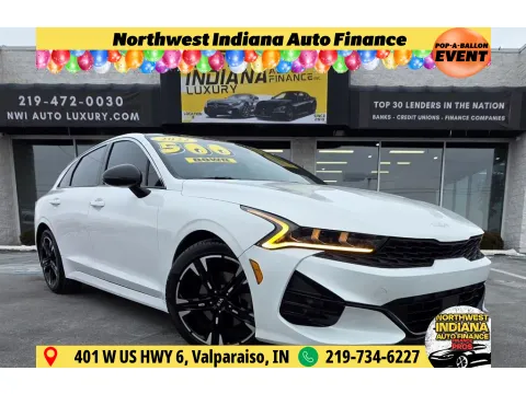 White 2022 KIA K5 GT-LINE for sale in Merrillville, IN