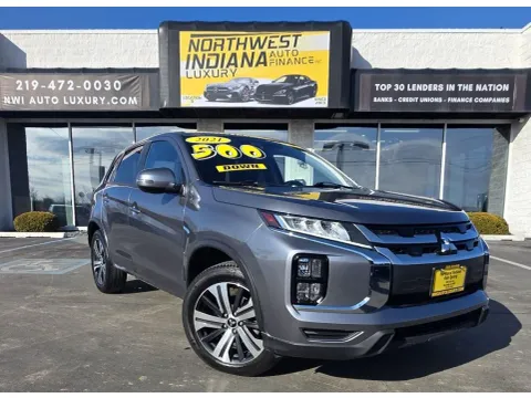 Red 2021 MITSUBISHI OUTLANDER SPORT ES for sale in Merrillville, IN