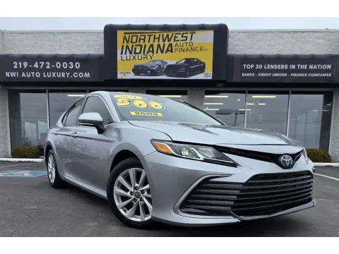 Silver 2024 TOYOTA CAMRY LE for sale in Merrillville, IN