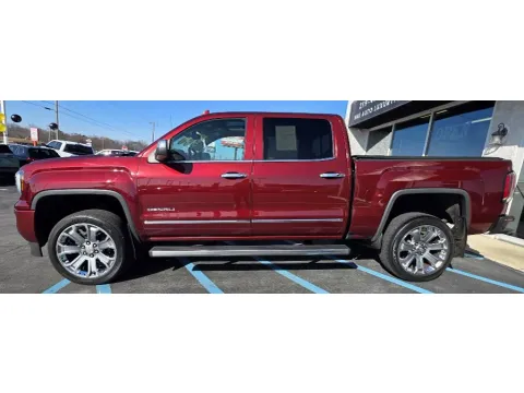 Red 2017 GMC SIERRA 1500 DENALI for sale in Merrillville, IN