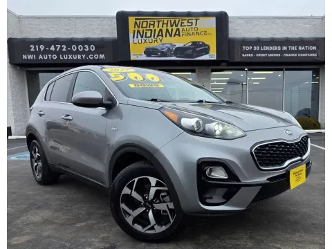 Gray 2022 KIA SPORTAGE LX for sale in Merrillville, IN