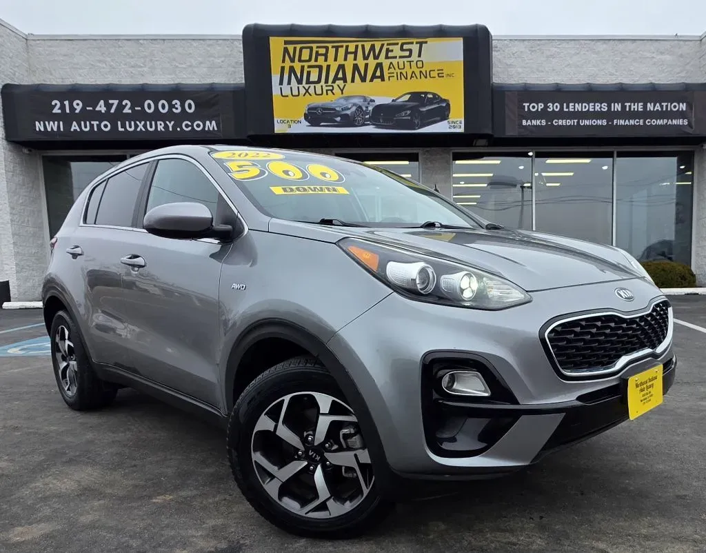 Gray 2022 KIA SPORTAGE LX for sale in Merrillville, IN