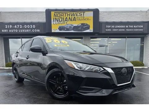Black 2022 NISSAN SENTRA S for sale in Merrillville, IN