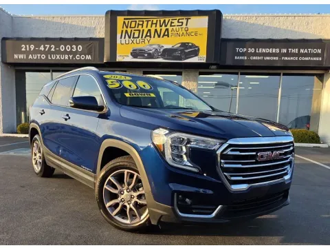 Blue 2023 GMC TERRAIN SLT for sale in Merrillville, IN
