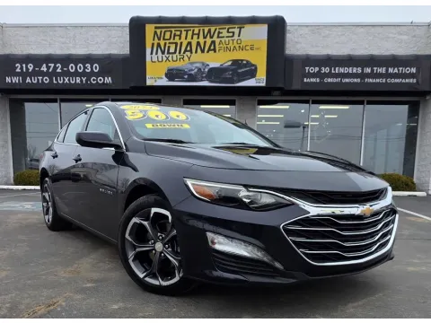 Gray 2023 CHEVROLET MALIBU LT for sale in Merrillville, IN