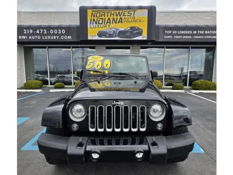 Photos of 2017 JEEP WRANGLER UNLIMI SAHARA for sale in Merrillville, IN at NWI Auto Luxury Merrillville
