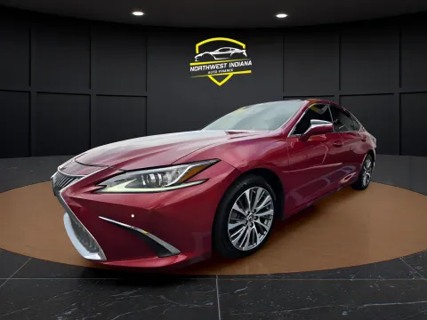 Red 2019 LEXUS ES 350 for sale in Merrillville, IN