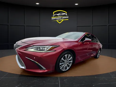 Red 2019 LEXUS ES 350 for sale in Merrillville, IN