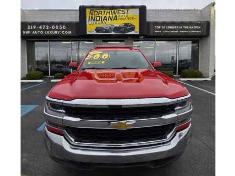 Red 2017 CHEVROLET SILVERADO 1500 LT for sale in Merrillville, IN