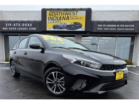 Black 2023 KIA FORTE LX for sale in Merrillville, IN