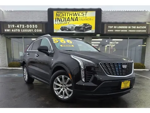 Black 2021 CADILLAC XT4 LUXURY for sale in Merrillville, IN