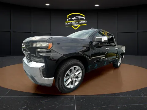 Black 2021 CHEVROLET SILVERADO 1500 LTZ for sale in Merrillville, IN
