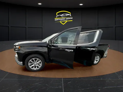 Black 2021 CHEVROLET SILVERADO 1500 LTZ for sale in Merrillville, IN