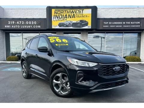 Black 2024 FORD ESCAPE ST-LINE for sale in Merrillville, IN