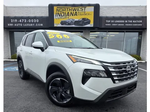 White 2025 NISSAN ROGUE SV for sale in Merrillville, IN