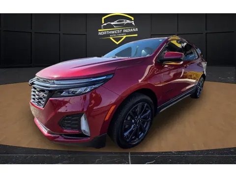 Red 2024 CHEVROLET EQUINOX RS for sale in Merrillville, IN