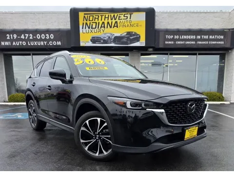 Black 2023 MAZDA CX-5 2.5 S PREMIUM for sale in Merrillville, IN