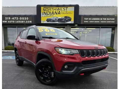 Photos of 2024 JEEP COMPASS TRAILHAWK for sale in Merrillville, IN at NWI Auto Luxury Merrillville