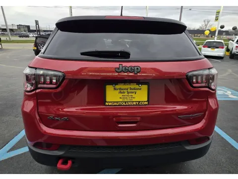Red 2024 JEEP COMPASS TRAILHAWK for sale in Merrillville, IN