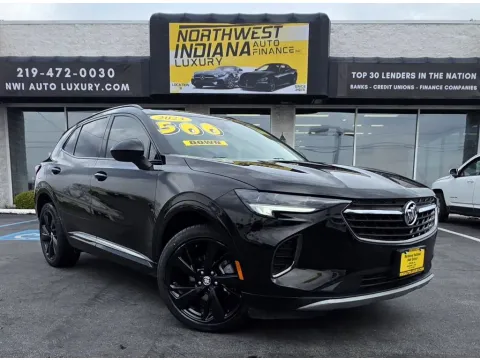 Black 2023 BUICK ENVISION PREFERRED for sale in Merrillville, IN