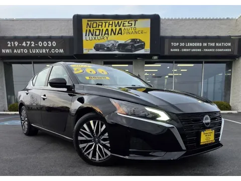 Black 2023 NISSAN ALTIMA 2.5 SV for sale in Merrillville, IN