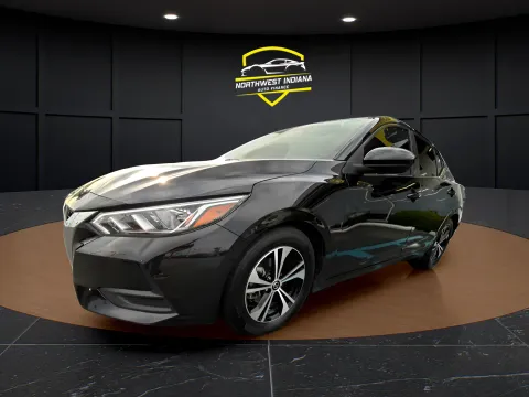 Black 2022 NISSAN SENTRA SV for sale in Merrillville, IN