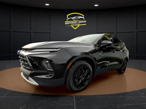 Black 2024 CHEVROLET BLAZER LT for sale in Merrillville, IN