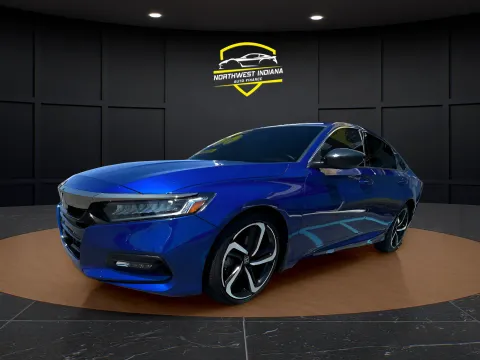 Blue 2022 HONDA ACCORD SPORT for sale in Merrillville, IN