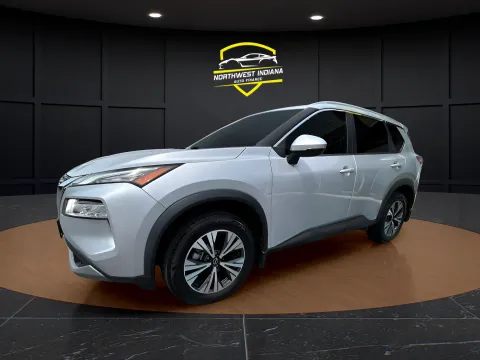 Silver 2022 NISSAN ROGUE SV for sale in Merrillville, IN