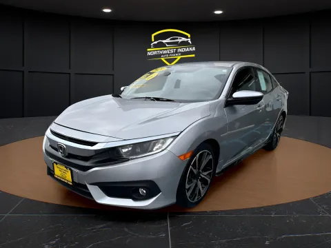 Silver 2021 HONDA CIVIC SPORT for sale in Merrillville, IN