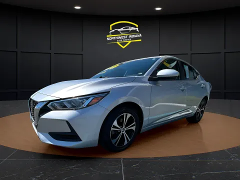 Silver 2023 NISSAN SENTRA SV for sale in Merrillville, IN