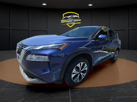 Blue 2023 NISSAN ROGUE SV for sale in Merrillville, IN