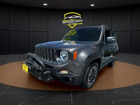 Gray 2016 JEEP RENEGADE TRAILHAWK for sale in Merrillville, IN