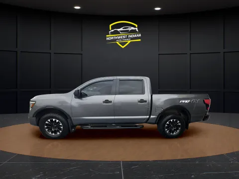 Photos of 2021 NISSAN TITAN PRO-4X for sale in Merrillville, IN at NWI Auto Luxury Merrillville