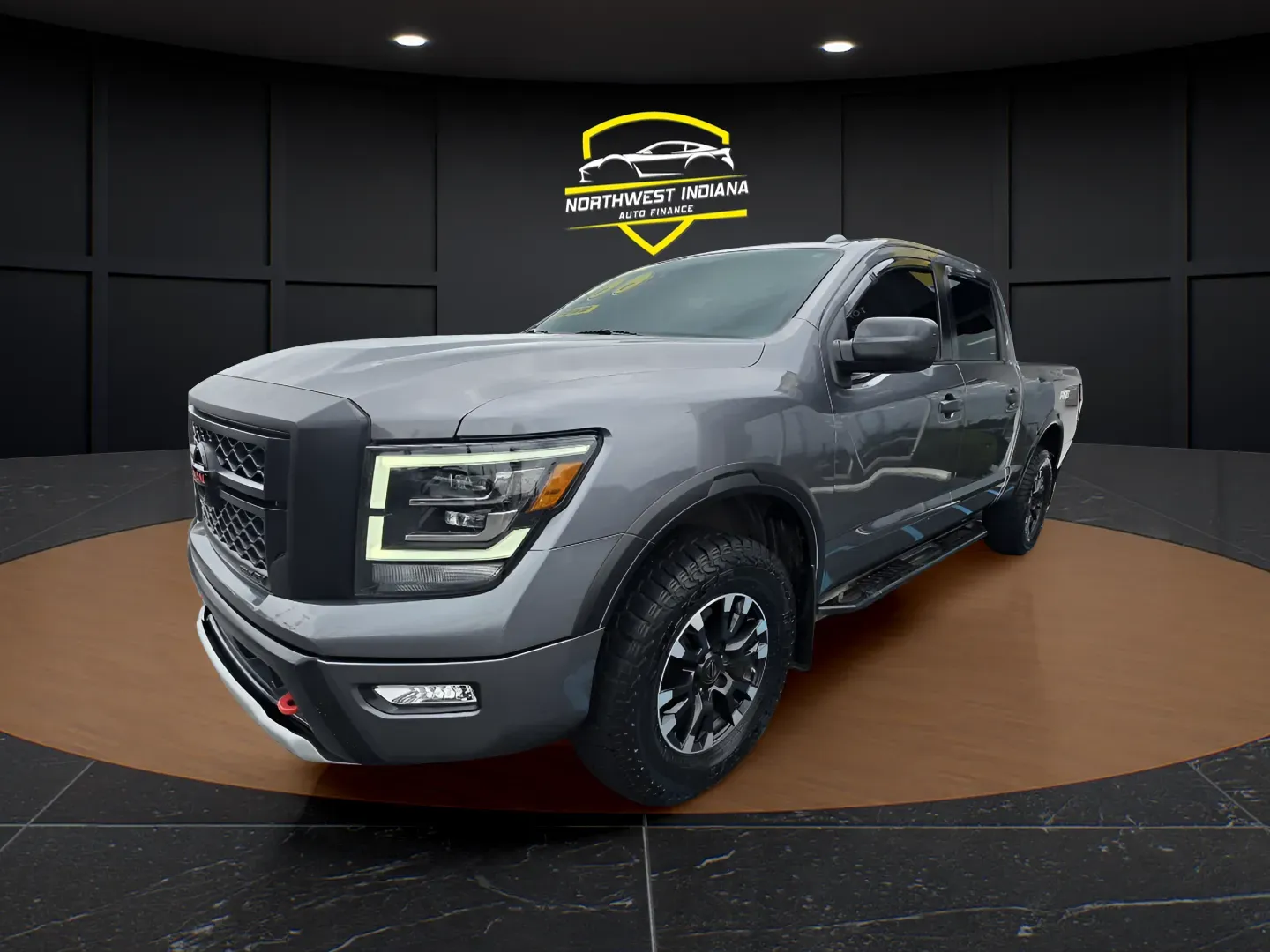 Gray 2021 NISSAN TITAN PRO-4X for sale in Merrillville, IN