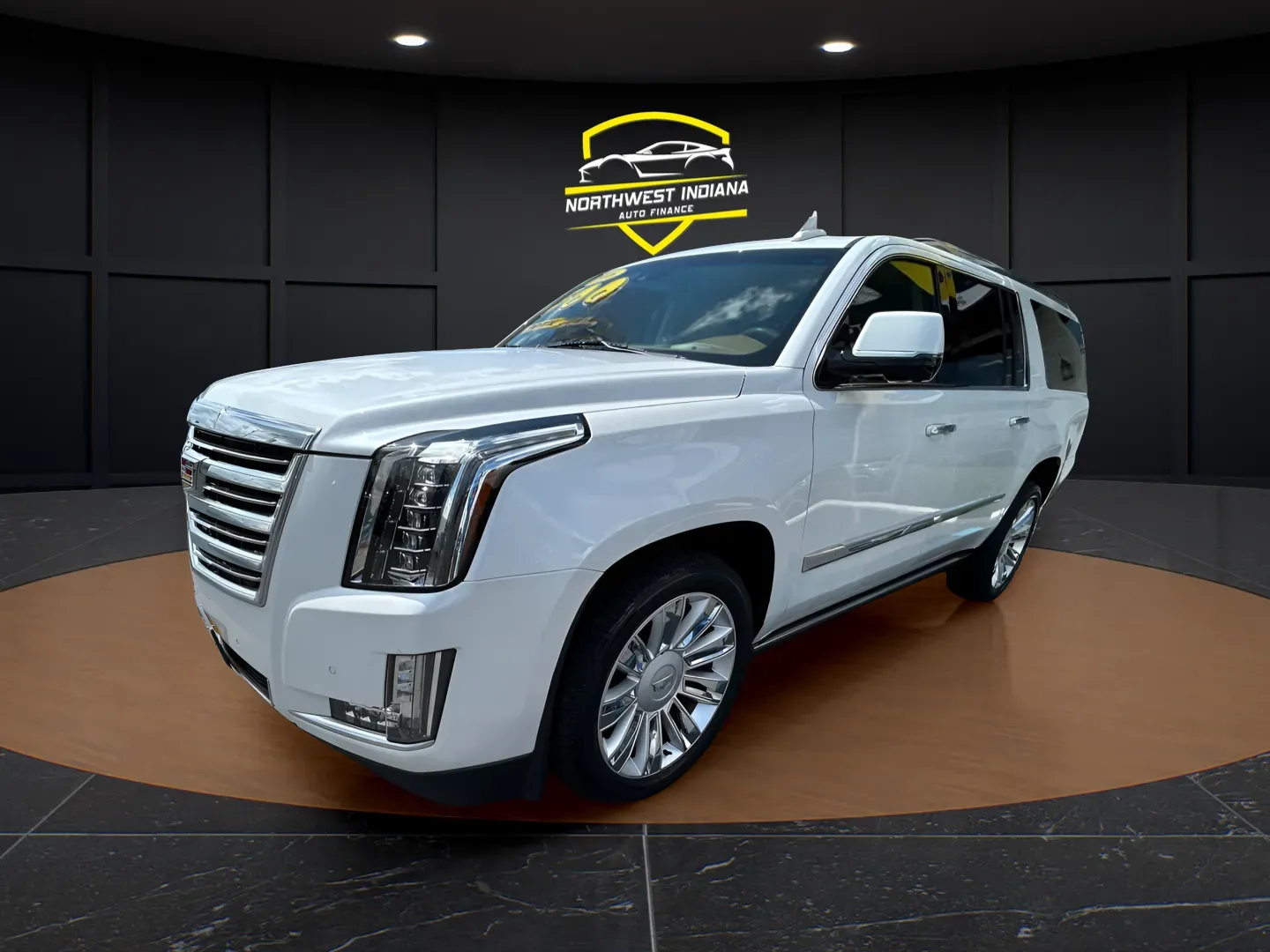 White 2016 CADILLAC ESCALADE ESV PLATINUM for sale in Merrillville, IN