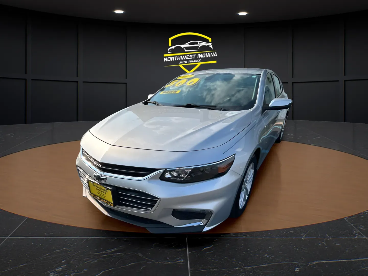 Silver 2017 CHEVROLET MALIBU LT for sale in Merrillville, IN